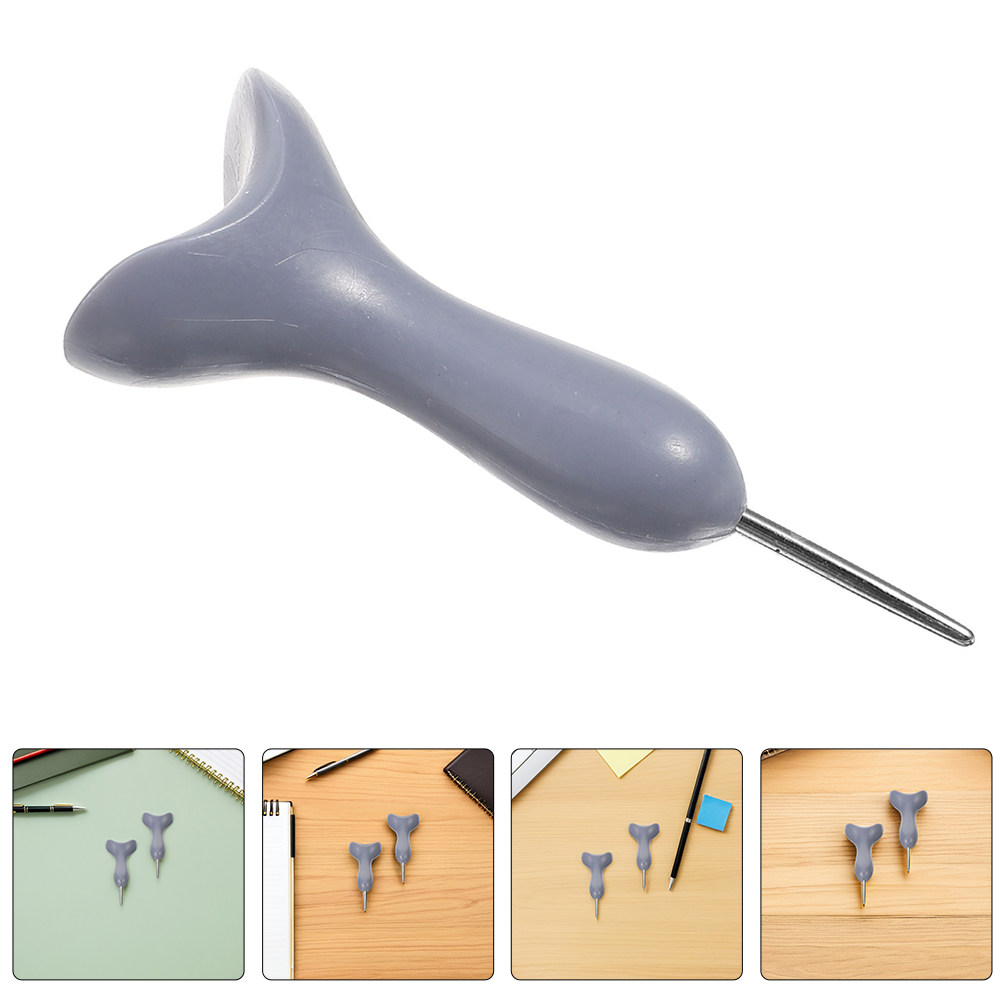 Writing Tools - 2Pcs Braille Writing Pen Grey Portable