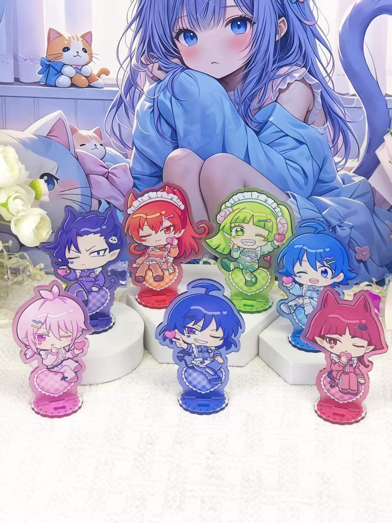 Iruma-kun Chibi Maid Style Acr - огляд і ціна Desk Accessories
